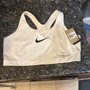 Nike White Racerback Sports Top